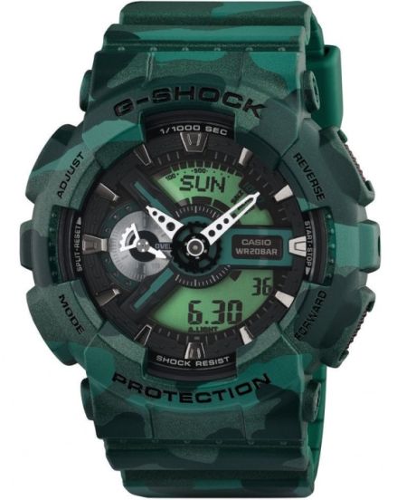 G shock ga 110 green on sale