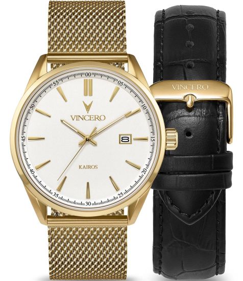 Vincero kairos gold top
