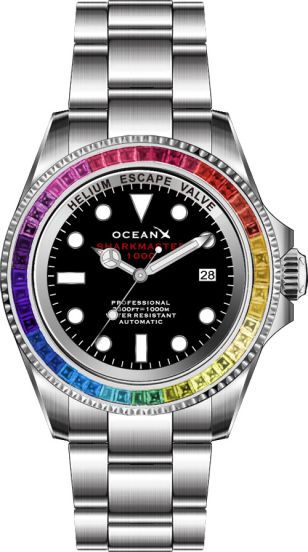 esfuerzo Decorativo Noroeste OceanX Sharkmaster Limited Edition (175 pieces worldwide) 1000 Meters  Automatic Diver SMS1045