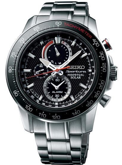 Seiko Sportura Perpetual Solar Chronograph SSC357P1 RIP