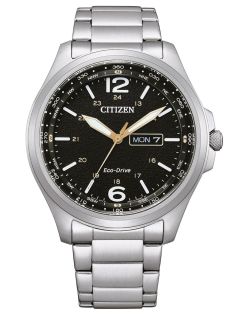 Citizen Eco-Drive reloj de hombre con escala de tiempo militar | AW0110-82E