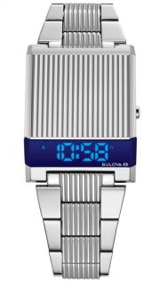 Bulova Computron Archive Series reloj digital LED en diseño retro de los años 70 | 96C139