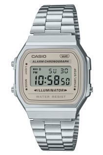 Reloj digital vintage Casio con diseño clásico y batería de 7 años | A168WA-8AYES
