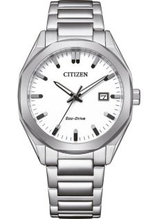 Citizen Eco-Drive reloj unisex en acero con mecanismo E111 y formas octogonales | BM7620-83A