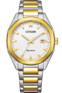 Citizen Eco-Drive reloj unisex en acero bicolor con movimiento E111 | BM7624-82A