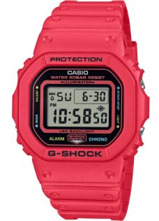 Reloj digital rojo G-Shock Energy Pack con pantalla Lightning | DW-5600EP-4ER
