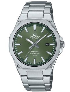 Reloj Edifice ultradelgado con esfera verde y perfil de 7.8mm | EFR-S108D-3AVUEF