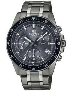 Reloj cronógrafo Casio Edifice para hombre con pantalla negra IP y diseño Neo | EFV-540DC-1CVUEF