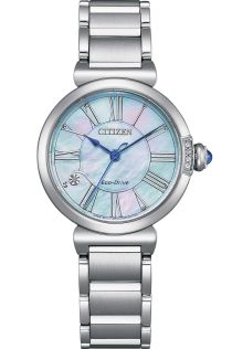 Citizen Eco-Drive reloj de mujer con nácar y diamantes | EM1060-87N