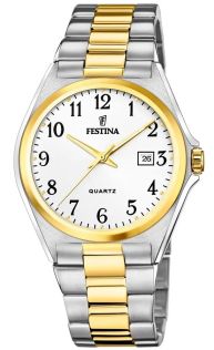 RELOJ FESTINA DE HOMBRE DORADO CLASICO F20555/3