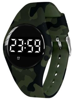Reloj militar verde camuflaje timer | FIBEX15V2GREENCAMO