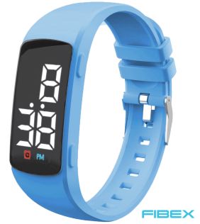 Reloj vibración azul slim inteligente | FIBEX15V3BLUE