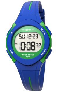 Reloj infantil multifunción azul-verde | FIBEX19EN005