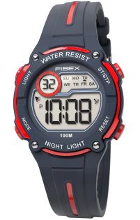 Reloj deportivo niños azul marino-rojo | FIBEX76IP006