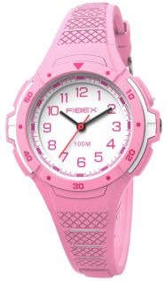 Reloj natación rosa iluminado niñas | FIBEXAAC05
