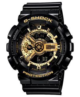 Reloj digital negro y dorado G-Shock | GA-110GB-1AER