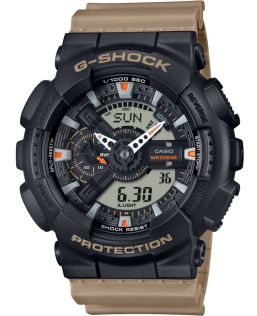 Reloj G-Shock de dos tonos inspirado en el steampunk con diseño industrial y resistencia 200M | GA-110TU-1A5ER