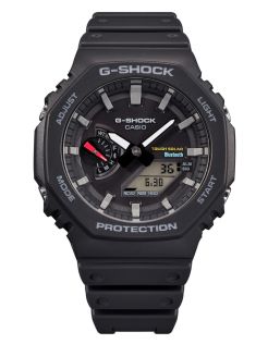 Reloj solar Bluetooth G-Shock Carbon Core Guard 200M en diseño negro | GA-B2100-1AER