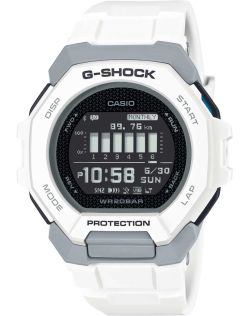 Reloj deportivo digital G-Shock G-Squad blanco con seguimiento de fitness | GBD-300-7ER