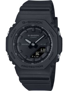 Reloj G-Shock negro de bio-resina ecológica con resistencia al agua 200M | GMA-P2100BB-1AER