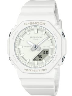 Reloj G-Shock blanco de bio-resina con esfera brillante inspirada en el océano | GMA-P2100VA-7AER