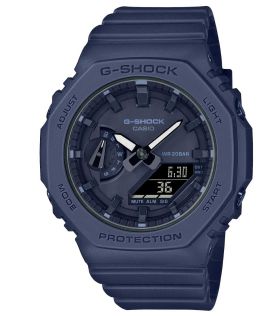 Reloj G-Shock ana-digi azul minimalista con Carbon Core Guard | GMA-S2100BA-2A1ER