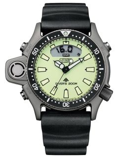 Citizen Promaster Aqualand reloj de buceo digital con medidor de profundidad | JP2007-17W