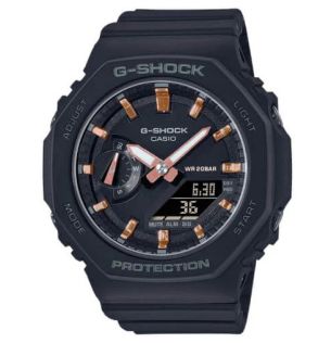 Reloj G-Shock negro delgado con Carbon Core Guard | GMA-S2100-1AER
