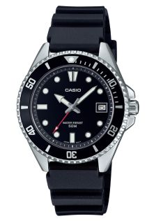 Reloj estilo buceador ecológico Casio con correa de bio-resina | MDV-10-1A1VEF