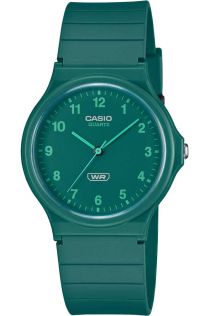 Reloj clásico ecológico verde Casio de bio-resina | MQ-24B-3BEF