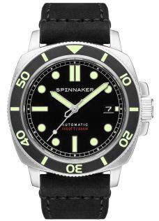 Spinnaker Hull Diver Tuxedo Black 300m Automatic SP-5088-01