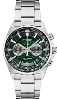 Seiko Solar Chronograph Silver Gold SSC142P1 RIP