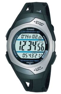 Reloj deportivo digital Casio para corredores con calculadora de distancia y señal de ritmo | STR-300C-1VEF