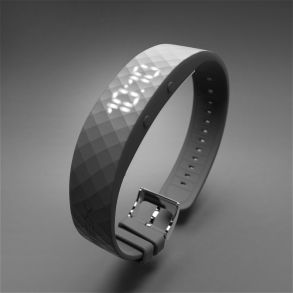 Reloj entrenamiento gris vibración | FIBEX8V02