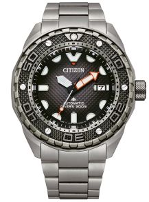 Citizen Promaster Marine automático reloj de buceo en Super Titanium | NB6004-83E