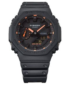 Reloj digital ultra-delgado G-Shock con Carbon Core resistente 200M | GA-2100-1A4ER