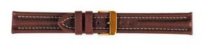 Falkenlund Deluxe Beco 24mm Watch Strap Arizona Sport Cognac Gold Buckle 682924G