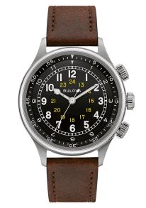 Bulova A-15 reloj de piloto con función de doble hora y herencia militar histórica | 96A245
