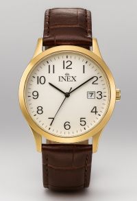 Inex Mens 40mm Golden Classic