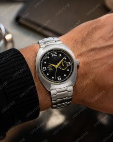 Inex Mens 100m North Sea Yellow Special Edition Steel 40mm