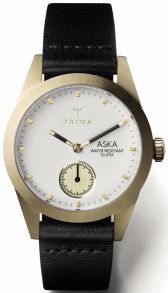 Triwa Ivory Aska Black Super Slim AKST101-SS010213