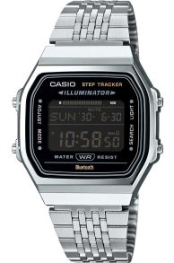 Reloj Casio Vintage Smart con contador de pasos y Bluetooth en acero plateado | ABL-100WE-1BEF