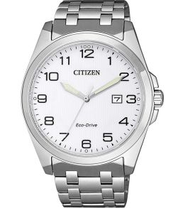 Citizen Eco-Drive clásico reloj de hombre en acero con movimiento E111 y cristal de zafiro | BM7108-81A