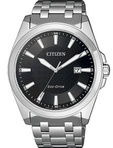 Citizen Eco-Drive reloj de hombre en acero con cristal de zafiro | BM7108-81E