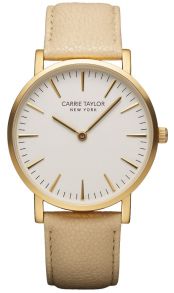 Carrie Taylor Lexington Golden Beige Hermes Calf Leather 38mm