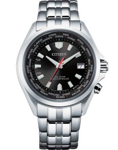 Citizen Eco-Drive Radio Controlled reloj de hombre con hora mundial | CB0220-85E
