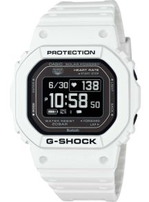 Reloj fitness digital G-Shock G-Squad blanco solar con monitor de frecuencia cardíaca | DW-H5600-7ER