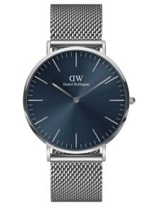 Daniel Wellington Classic Mesh Arctic 40mm DW00100628