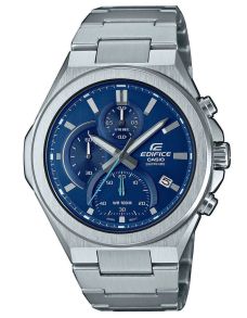 Reloj cronógrafo de zafiro Casio Edifice con acero premium y esfera azul | EFB-700D-2AVUEF