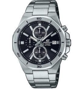Reloj cronógrafo Edifice octagonal con resistencia al agua 100M | EFV-640D-1AVUEF